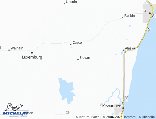 MICHELIN Slovan map - ViaMichelin