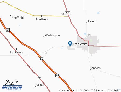 Mappa MICHELIN Jefferson - ViaMichelin