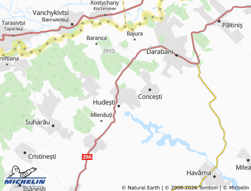 MICHELIN-Landkarte Vatra - ViaMichelin