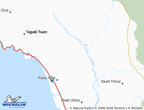 MICHELIN Simpang Dua map - ViaMichelin