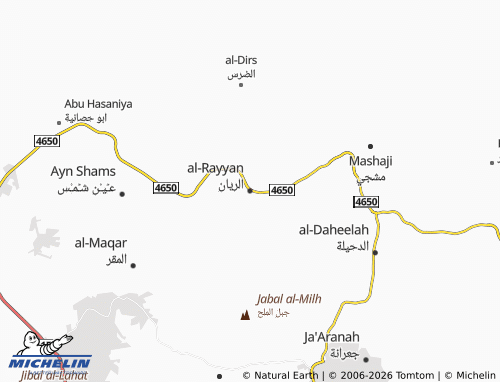 Carte MICHELIN al-Rayyan - ViaMichelin