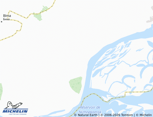 MICHELIN-Landkarte Cheganda - ViaMichelin