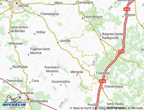 Mapa MICHELIN Vanzac - ViaMichelin