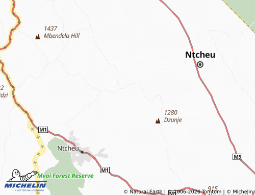 MICHELIN Pamdule map - ViaMichelin