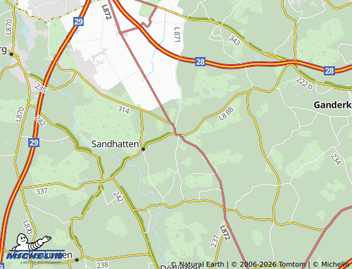 MICHELIN Kirchhatten map - ViaMichelin