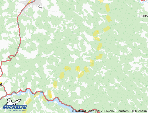 Mapa MICHELIN Javor - ViaMichelin