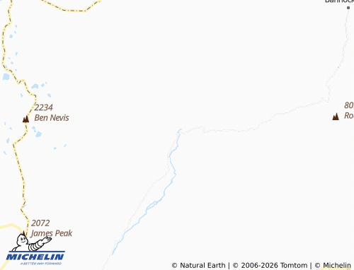 Mapa MICHELIN Nevis - ViaMichelin