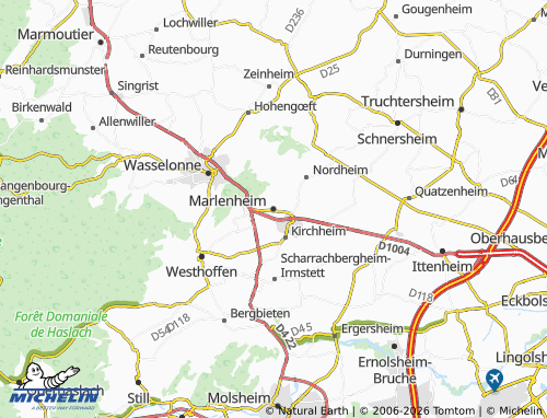 Mapa MICHELIN Marlenheim - ViaMichelin