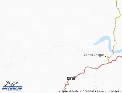 MICHELIN Presidente Pena map - ViaMichelin