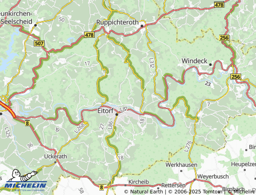 MICHELIN Baleroth map - ViaMichelin
