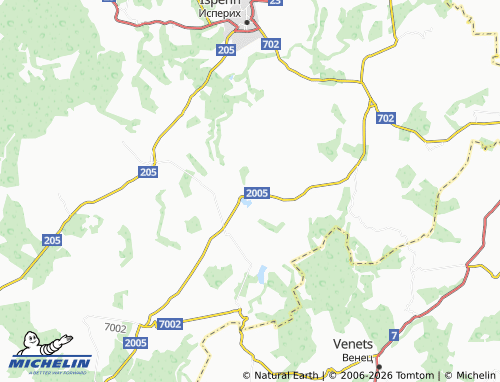 Mapa MICHELIN Nozharovo - ViaMichelin