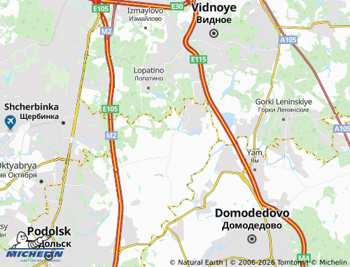 Carte MICHELIN Yakovlevo - ViaMichelin