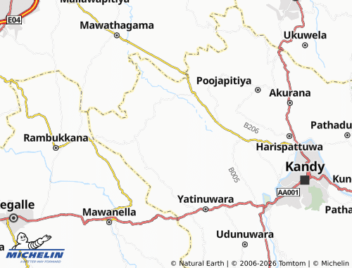 Mappa MICHELIN Minigamuwa Ihalagama - ViaMichelin