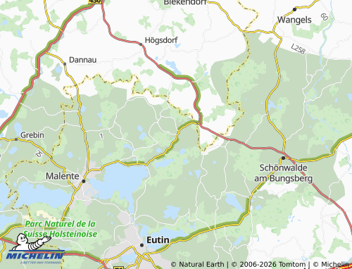 MICHELIN Nüchel map - ViaMichelin