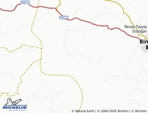 MICHELIN Yelesen map - ViaMichelin
