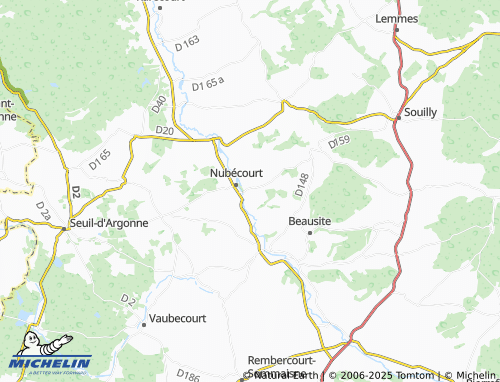 Mappa MICHELIN Bulainville - ViaMichelin