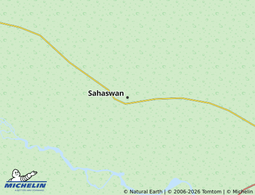 MICHELIN Sahaswan map - ViaMichelin