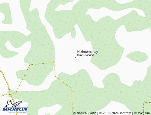 MICHELIN-Landkarte Nizhnemanay - ViaMichelin
