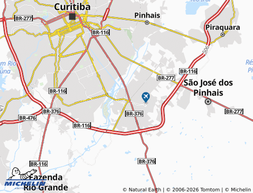 Mappa MICHELIN São Cristóvão - ViaMichelin