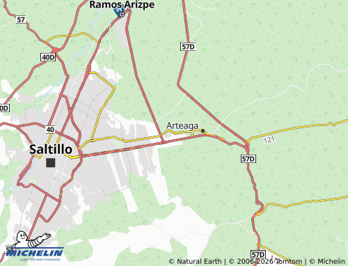 Mappa MICHELIN Estrella de David - ViaMichelin