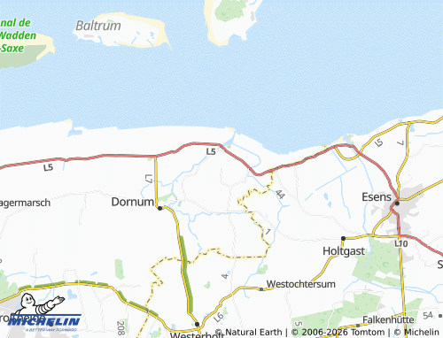 MICHELIN Friedland map - ViaMichelin