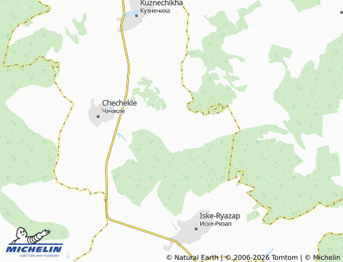 MICHELIN-Landkarte Irek - ViaMichelin