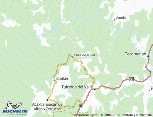 MICHELIN Santiago map - ViaMichelin