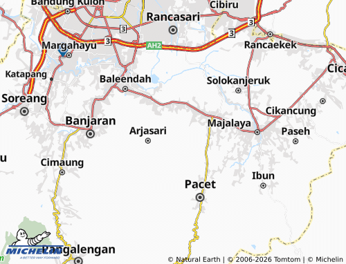 MICHELIN-Landkarte Patrolsari - ViaMichelin