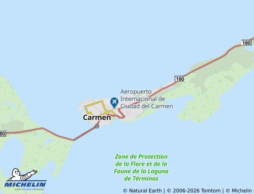 Mappa MICHELIN Ortiz Ávila - ViaMichelin