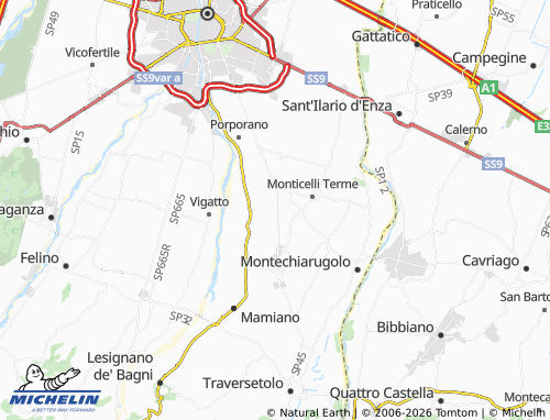 MICHELIN Marano map - ViaMichelin
