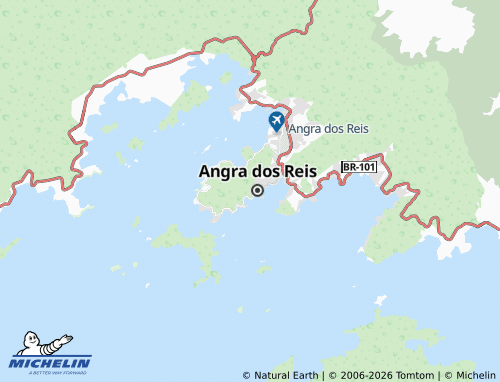 MICHELIN Morro do Abel map - ViaMichelin