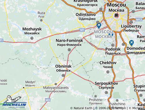 Carte MICHELIN Molodezhnyy - ViaMichelin