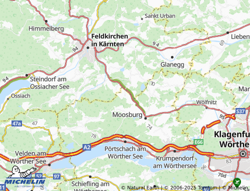 MICHELIN-Landkarte Knasweg - ViaMichelin