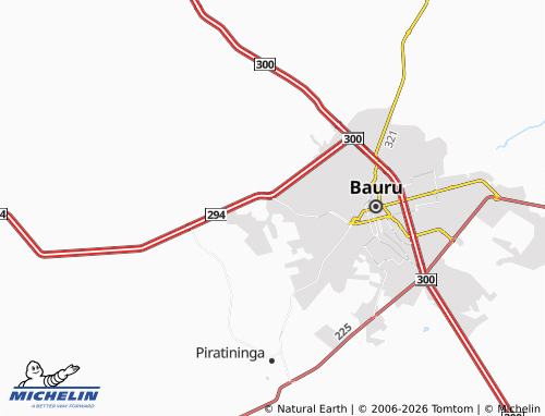 Mapa MICHELIN Parque Santa Cândida - ViaMichelin