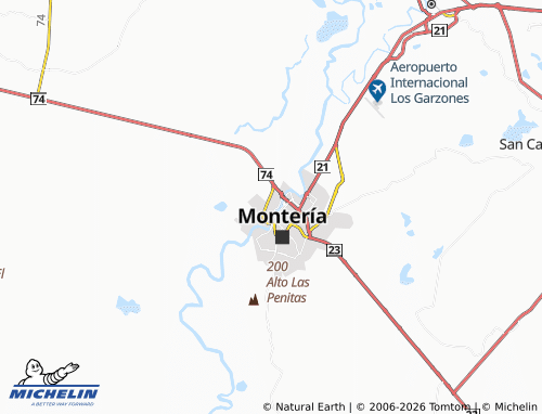Carte MICHELIN Minuto de Dios - ViaMichelin