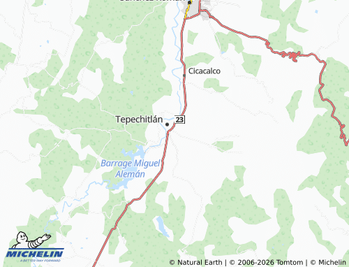 Mappa MICHELIN San Mateo Correa - ViaMichelin