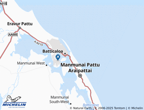 MICHELIN Thiruchendhoor map - ViaMichelin
