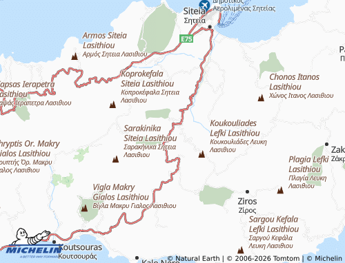 Mapa MICHELIN Agios Georgios - ViaMichelin
