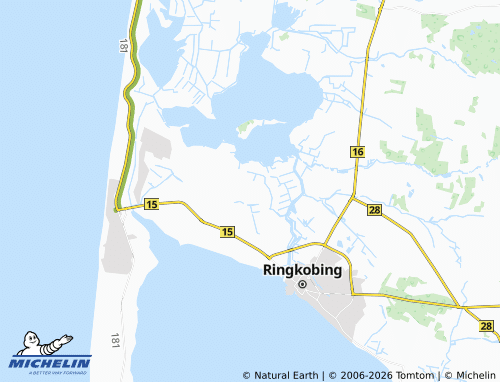MICHELIN Bandsby map - ViaMichelin