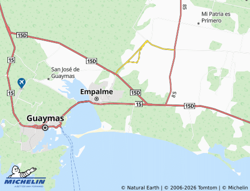 Mapa MICHELIN Nuevo Empalme - ViaMichelin