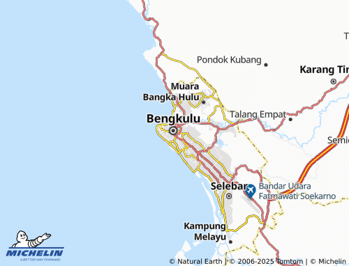 Carte MICHELIN Kebun Dahri - ViaMichelin