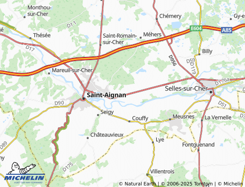 Carte MICHELIN Le Grand Mont - ViaMichelin