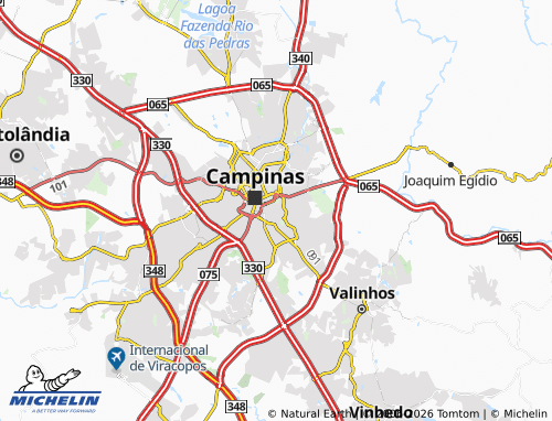 Mapa MICHELIN Jardim Primavera - ViaMichelin