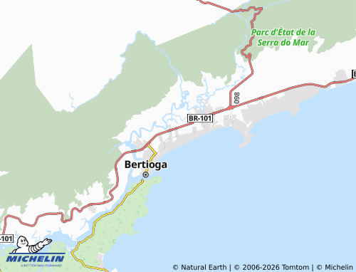 Mapa MICHELIN Praia Maitinga - ViaMichelin