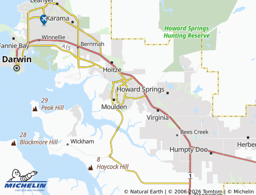 Mapa MICHELIN Bakewell - ViaMichelin