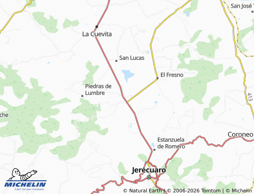 Mappa MICHELIN San Ignacio Martír - ViaMichelin