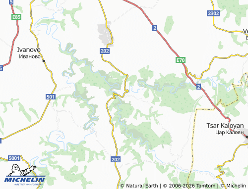 Mapa MICHELIN Nisovo - ViaMichelin