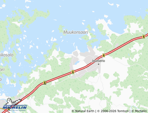 Carte MICHELIN Pulp - ViaMichelin
