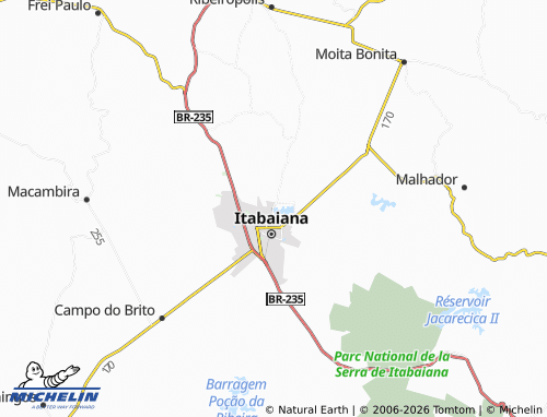 MICHELIN Marcela map - ViaMichelin