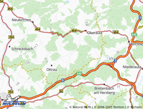 MICHELIN Weißenborn map - ViaMichelin